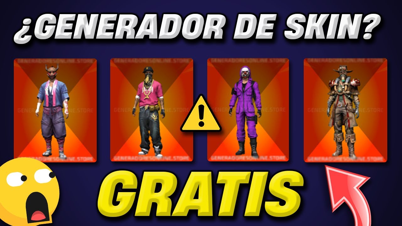 buscas skins gratis para free fire descubre los generadores de ropa mas confiables