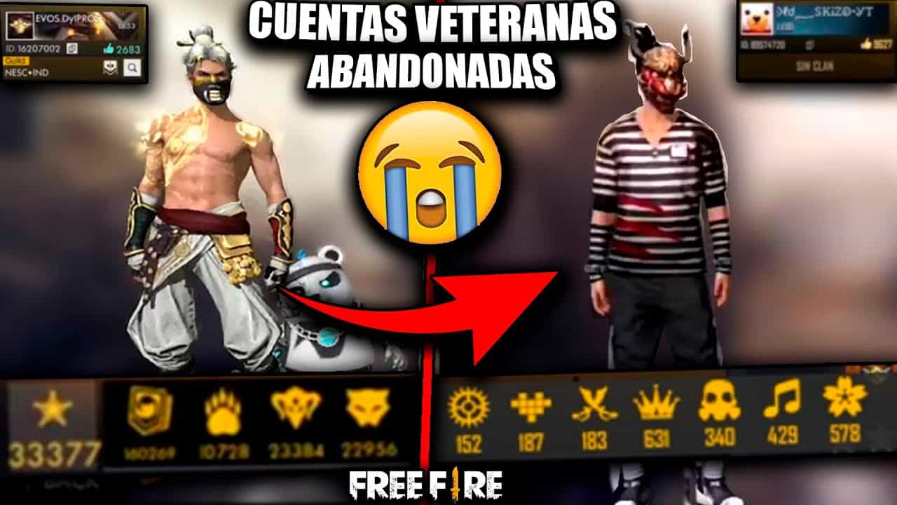 descubre los beneficios exclusivos de las cuentas veteranas en free fire