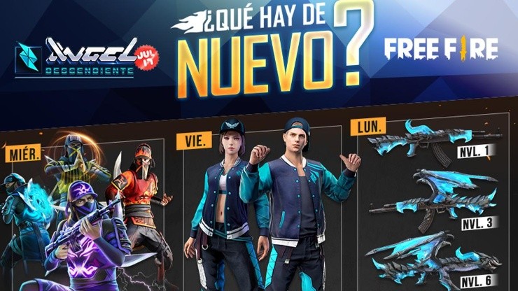 descubre que eventos estan disponibles en free fire actualizaciones semanales