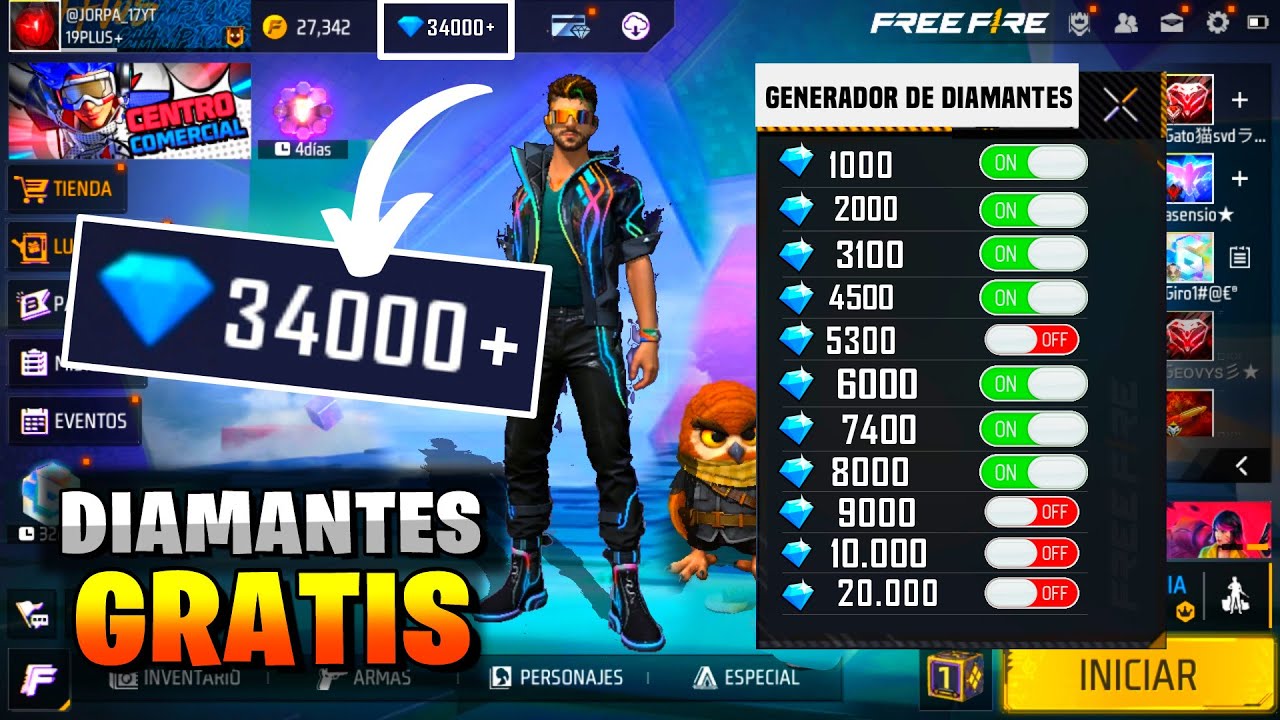 descubre si existe algun generador de diamantes confiable para free fire analisis